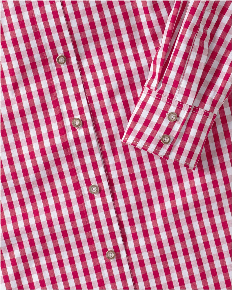 Bluse in Vichykaro-Muster, Luis Steindl