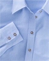 Bluse mit Vichykaro-Details, Luis Steindl