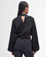 Seersucker-Bluse Alberta, Barbour