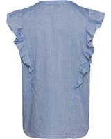 Blusenshirt mit Rüschen, Rossana Diva