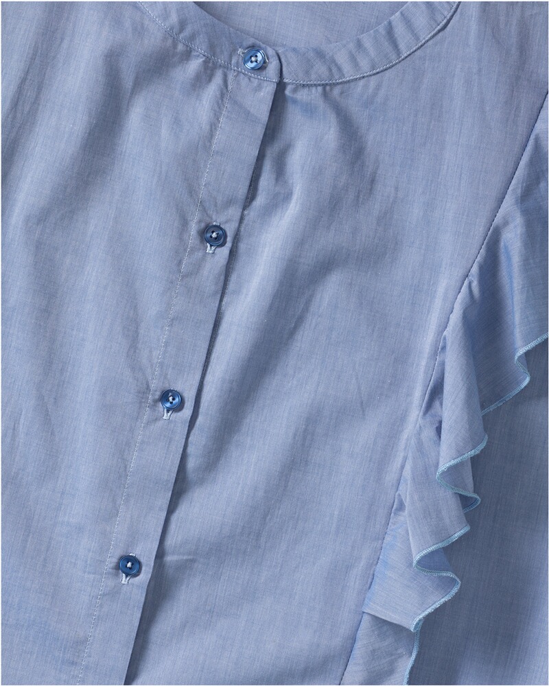 Blusenshirt mit Rüschen, Rossana Diva
