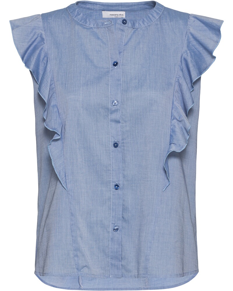 Blusenshirt mit Rüschen