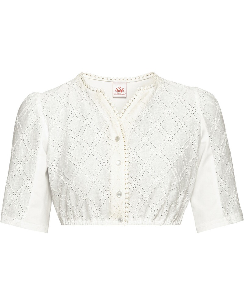 Dirndlbluse Dattel