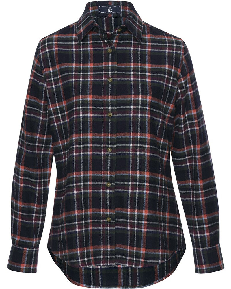 Flanellbluse