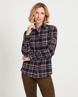 Flanellbluse, Brigitte von Schönfels