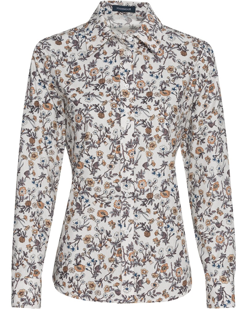 Bluse mit Blumendruck