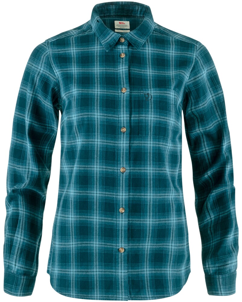 Flannelbluse Övik