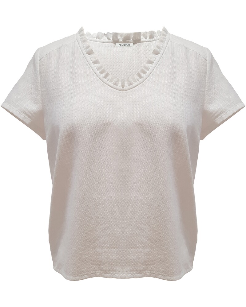Halbarm-Bluse Bernadette