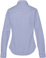 Popelinebluse mit Streifen, Brigitte von Schönfels
