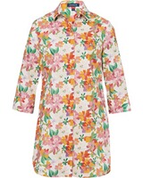 Lange Bluse mit Blumenmuster, HIGHMOOR