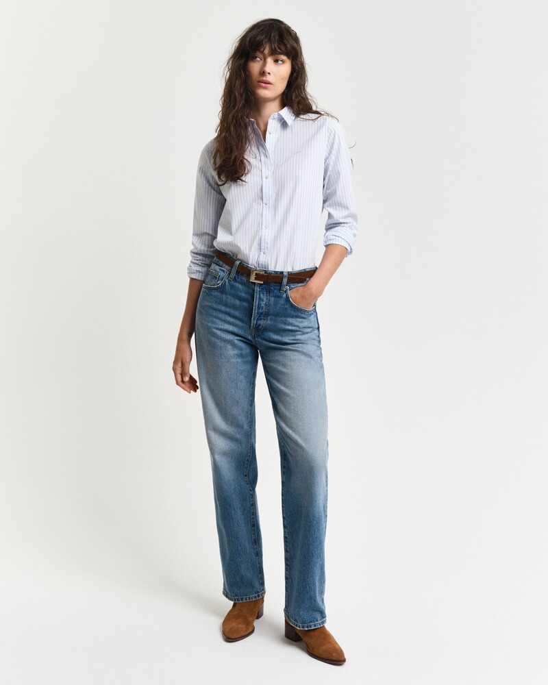 Popeline-Bluse, Gant