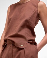 Baumwoll-Leinentop, Barbour
