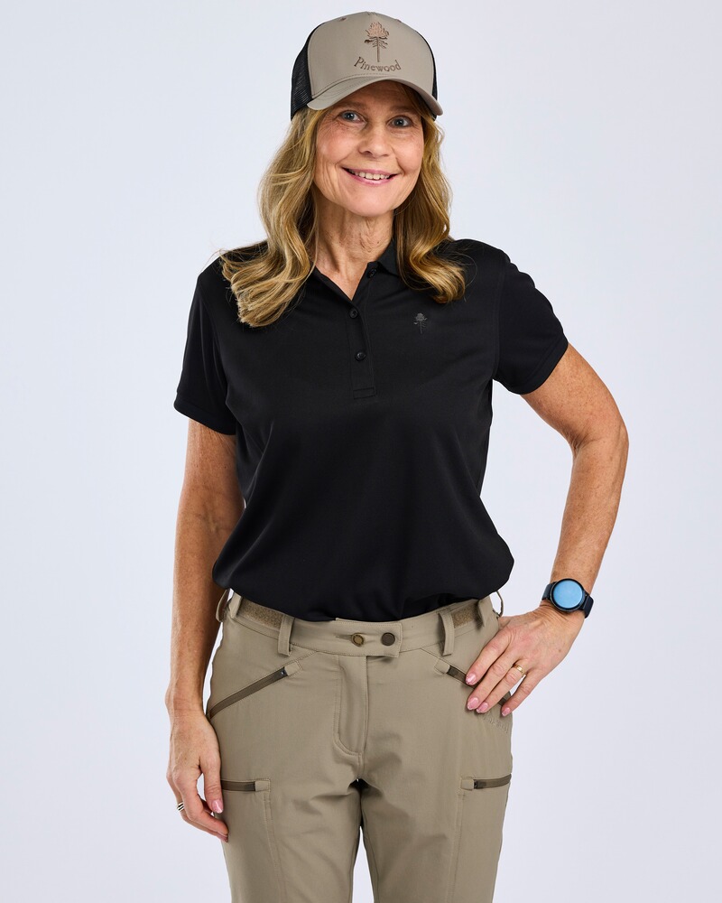 Damen Poloshirt Ramsey, Pinewood