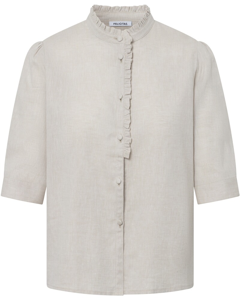 Halbarm-Bluse Bixie