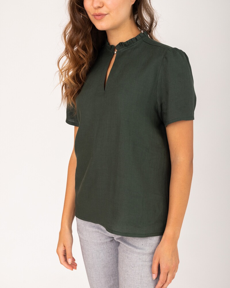 Rundhals-Blusenshirt Banu, FELICITAS