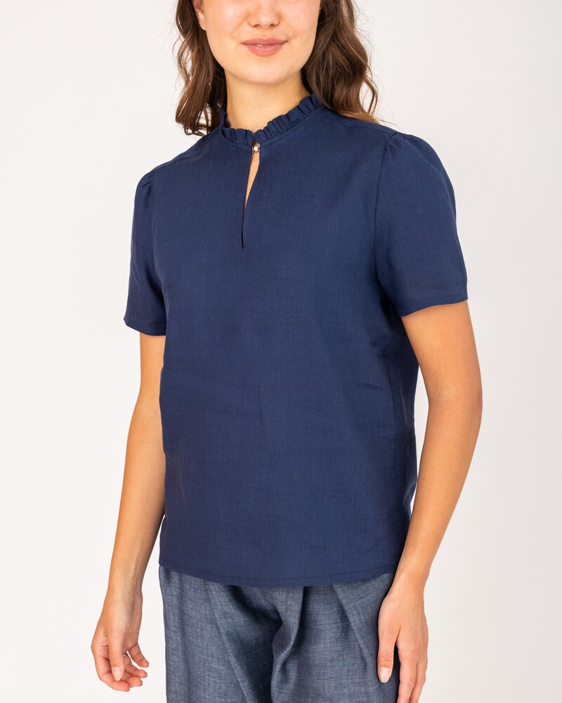 Rundhals-Blusenshirt Banu, FELICITAS