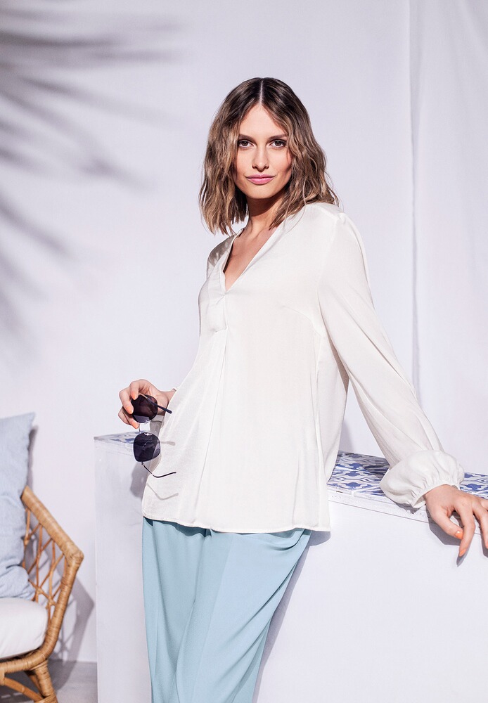 Fließende Bluse, White Label