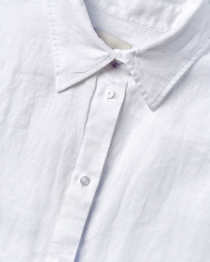Halbarm-Leinenhemdbluse, Gant