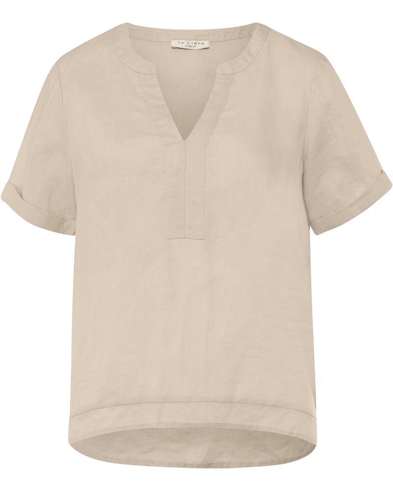 Leinen-Blusenshirt