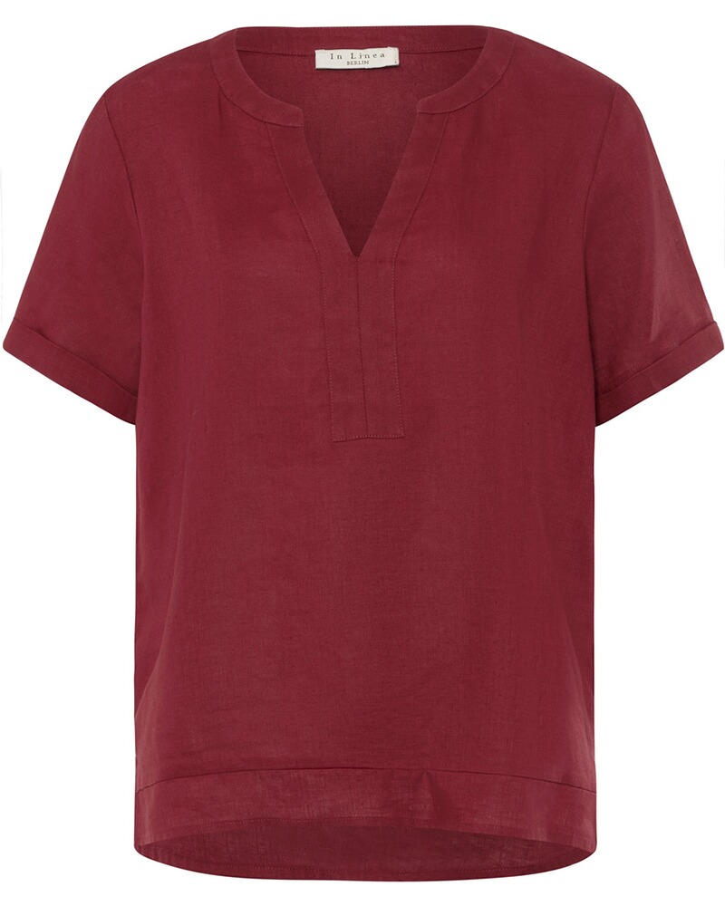 Leinen-Blusenshirt