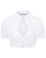 Dirndlbluse mit Puffärmel, Almsach