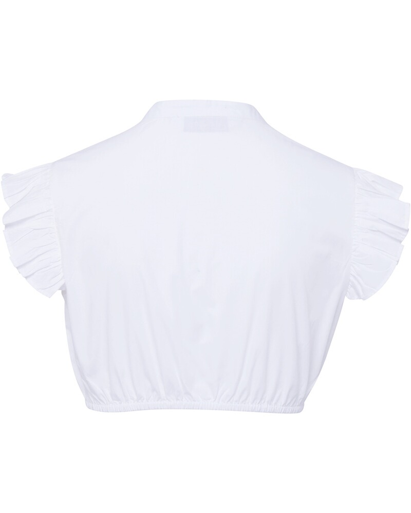 Dirndlbluse mit Schluppe, Almsach