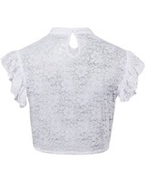 Dirndlbluse aus Spitze , Almsach