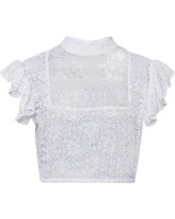 Dirndlbluse aus Spitze , Almsach
