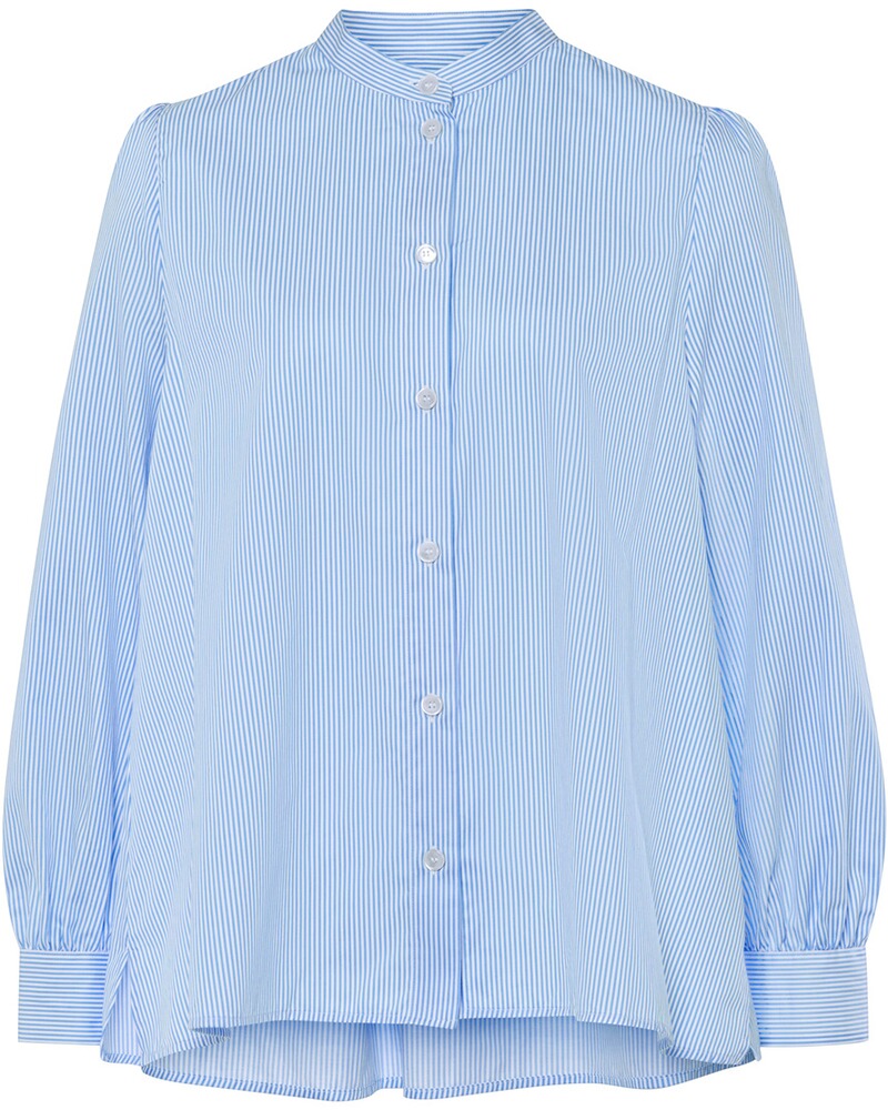 Stehkragenbluse