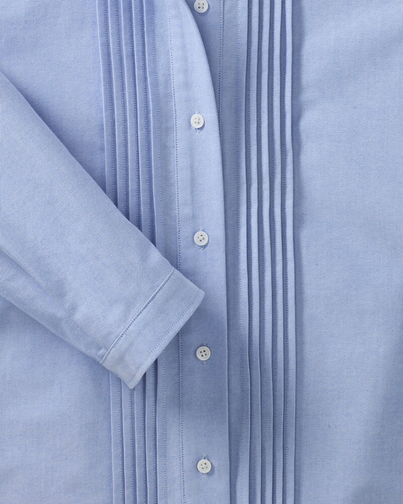 Oxford blouse with piping, Luis Steindl