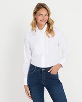 Hemdbluse mit Spitzeneinsatz, Luis Steindl