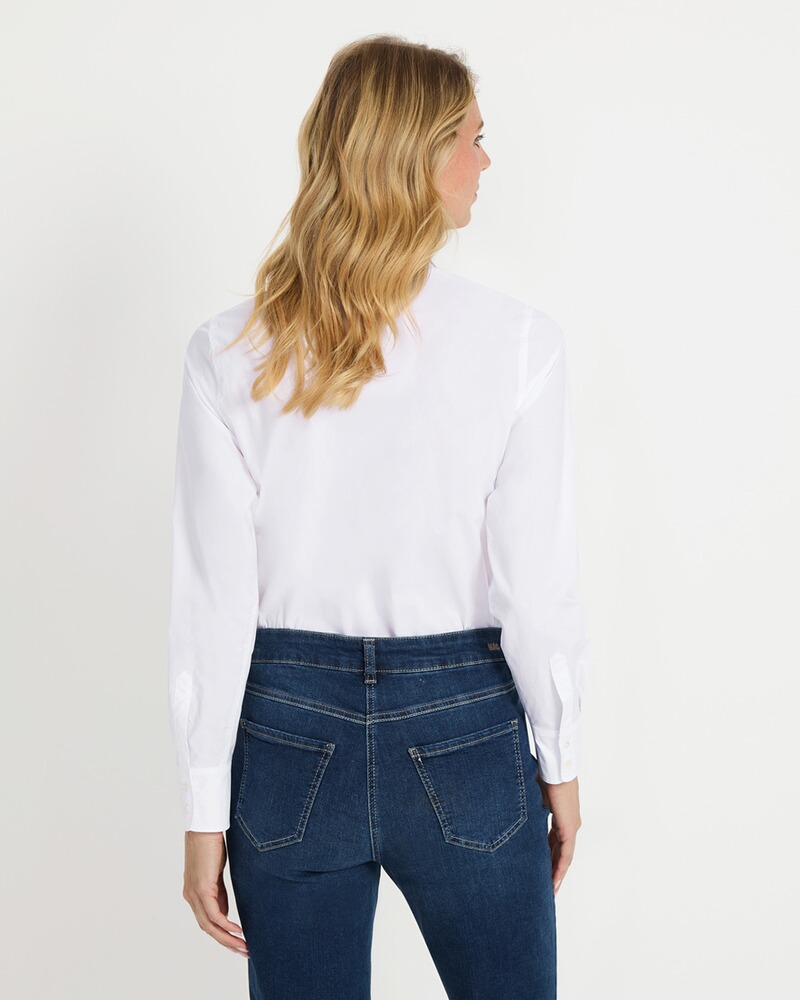 Hemdbluse mit Spitzeneinsatz, Luis Steindl