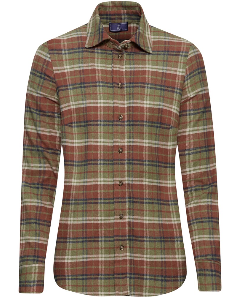 Flanellbluse