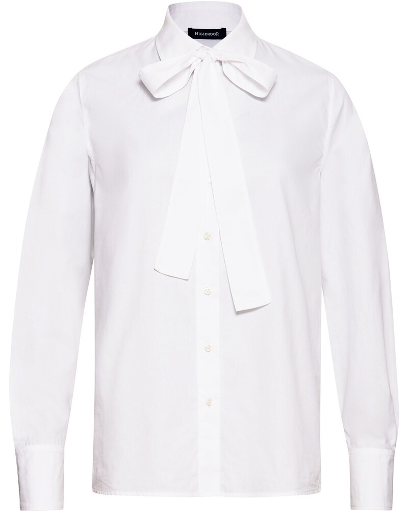 Legere Bluse mit Schleife