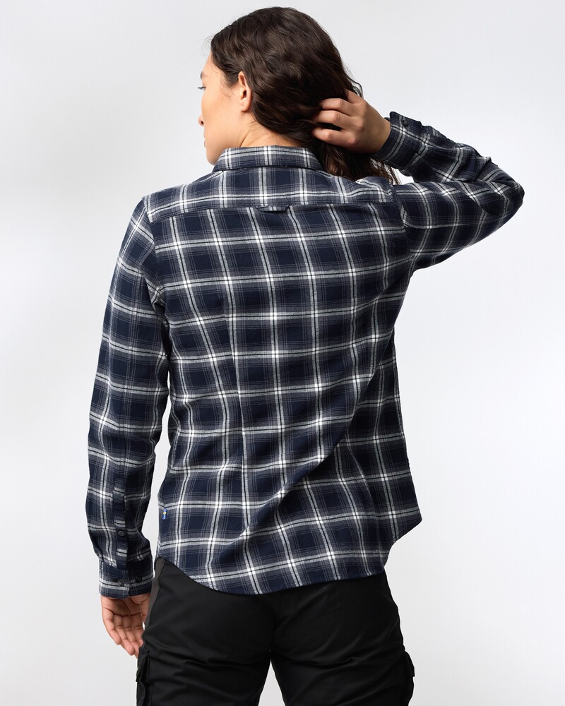 Damen Flanellbluse Övik, Fjällräven