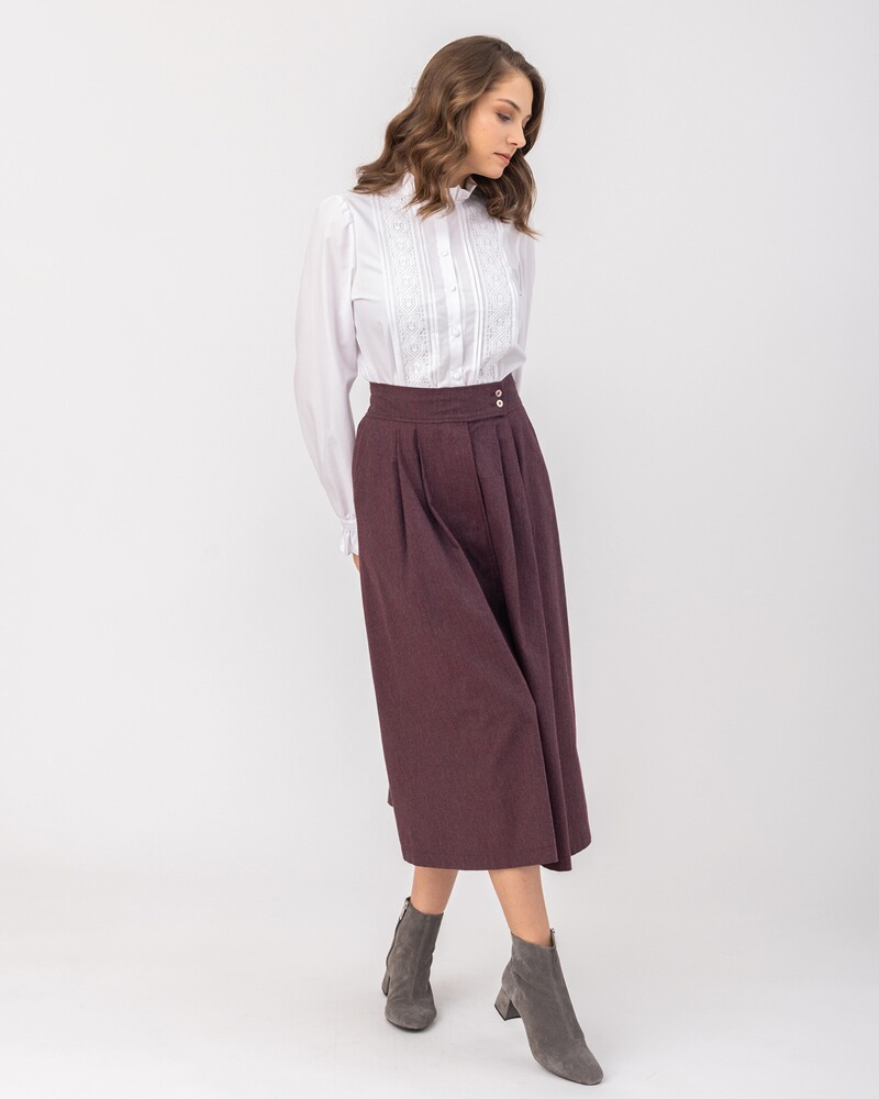 Bluse Burgunde, FELICITAS