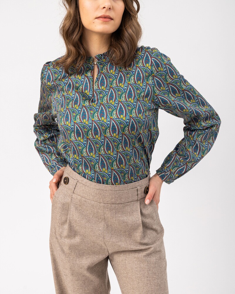 Stehkragenbluse Baylee, FELICITAS