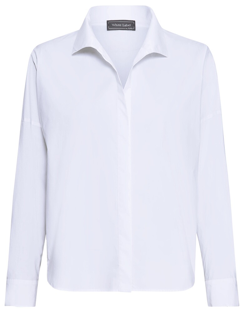 Stehkragenbluse