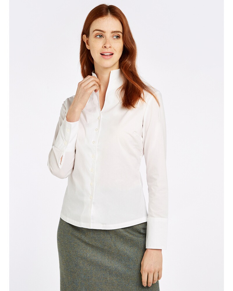 Kelchkragenbluse Snowdrop, Dubarry