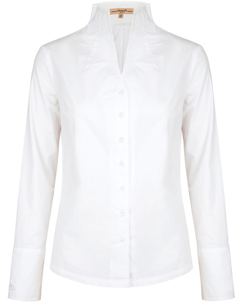 Kelchkragenbluse Snowdrop