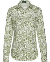 Paisleybluse mit Blumen, Luis Steindl
