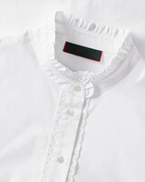 RM blouse with pleats and lace, Reitmayer