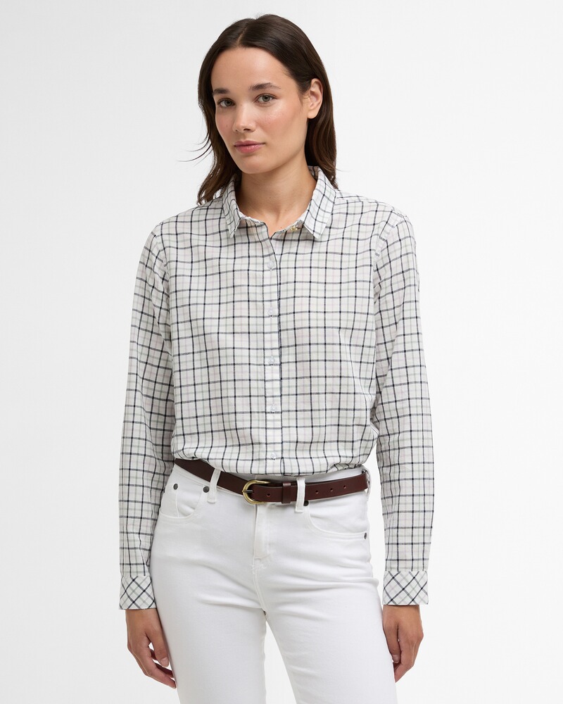 Tattersall-Bluse Petunia, Barbour