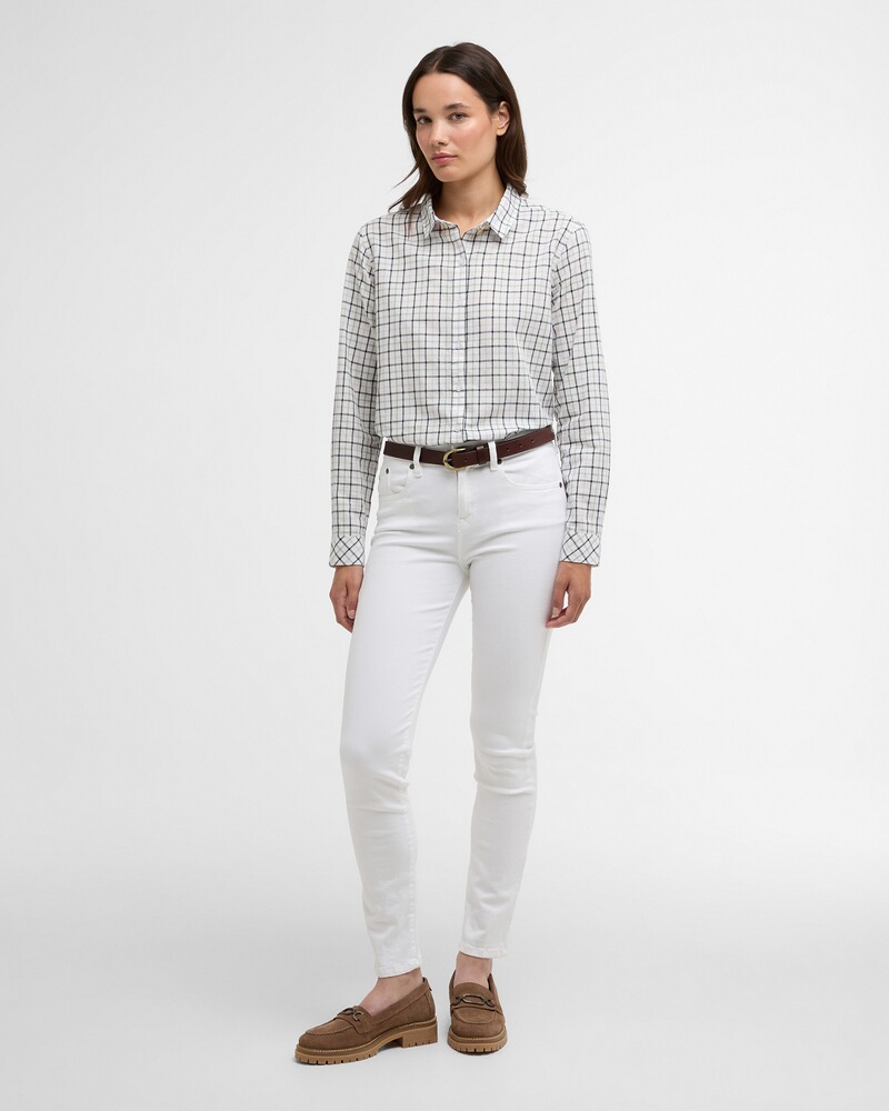 Tattersall-Bluse Petunia, Barbour