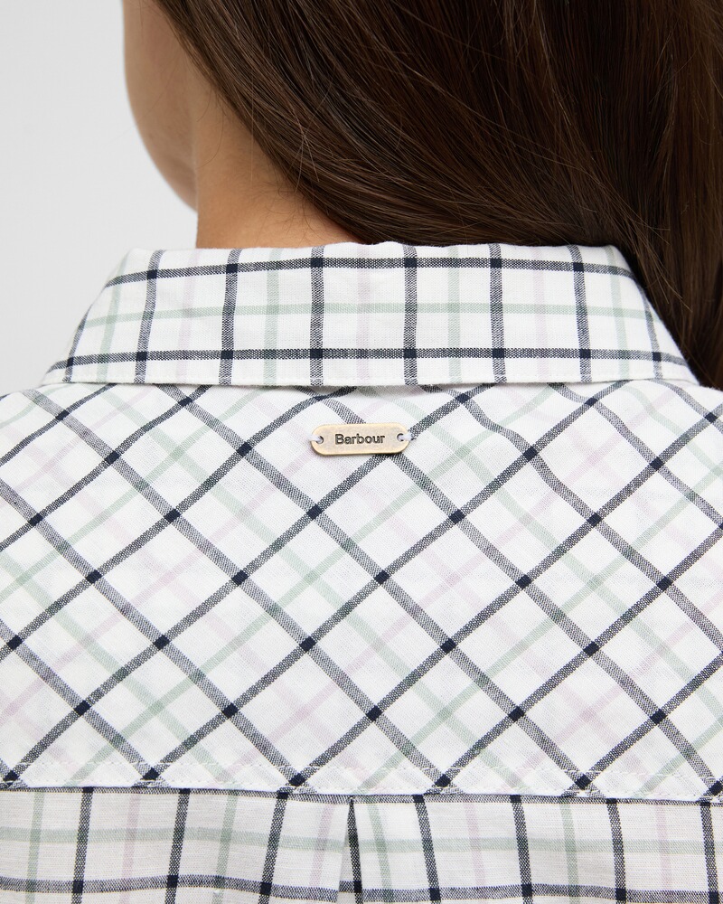 Tattersall-Bluse Petunia, Barbour