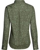 Stehkragenbluse mit Druck, REITMAYER
