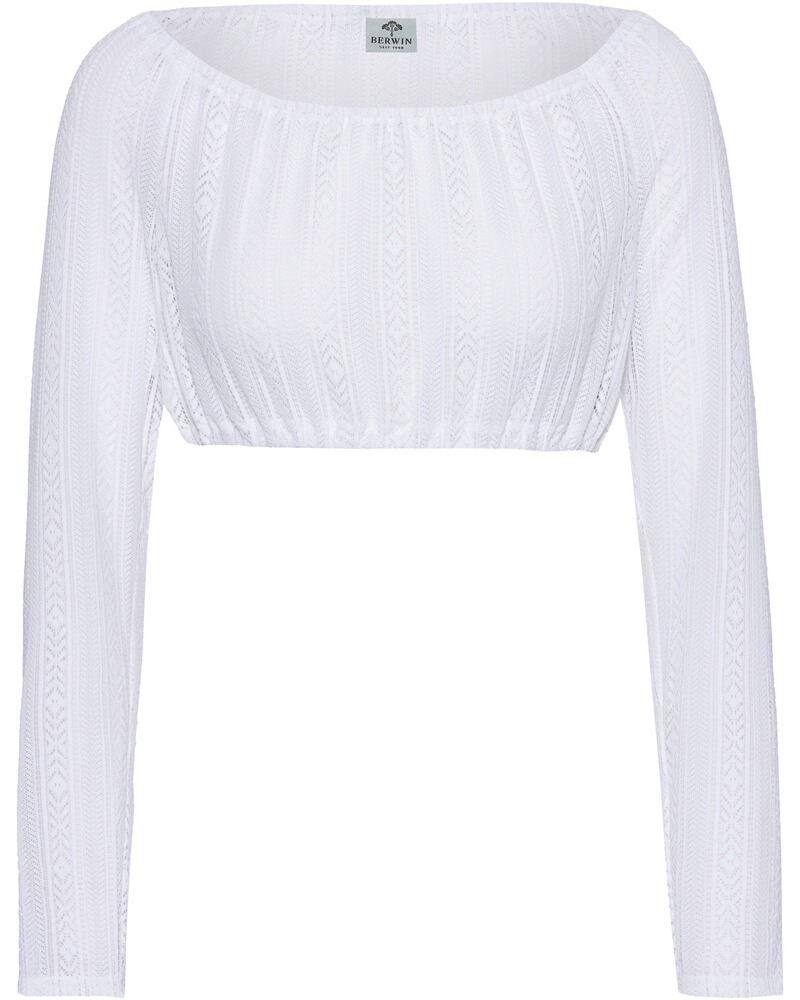 Dirndlbluse aus Spitze