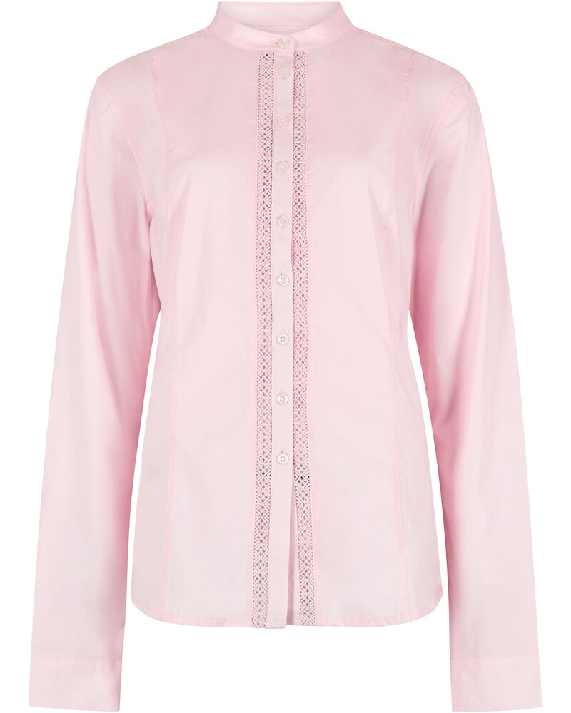 Bluse Waterlily mit Spitzeneinsatz