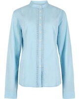 Bluse Waterlily mit Spitzeneinsatz, Dubarry