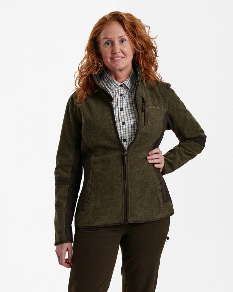 Damen Fleecejacke Pam, Deerhunter